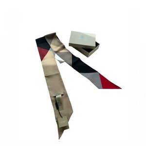 Burberry Silk Twilly Scarf